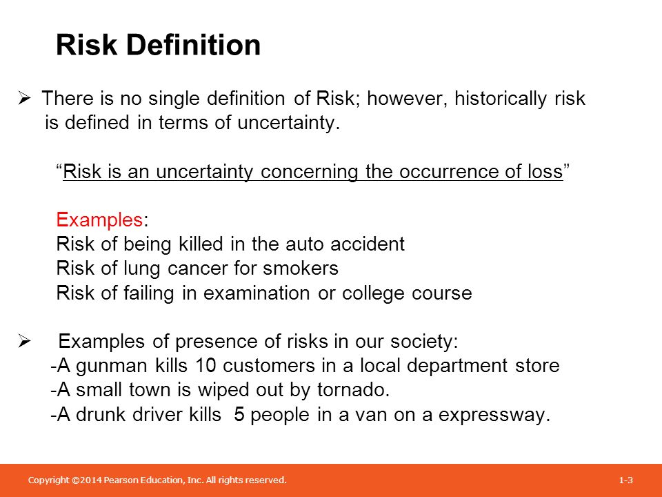 definition of risk exposure